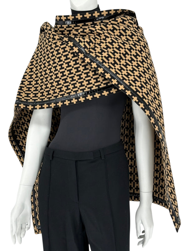 Halston “H” Designer Collection Oversized Wrap- Vintage