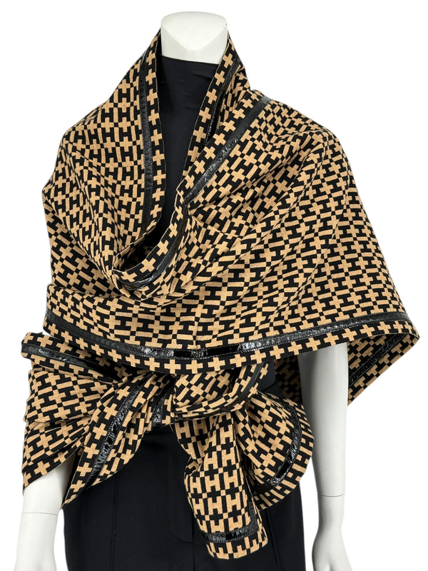 Halston “H” Designer Collection Oversized Wrap- Vintage