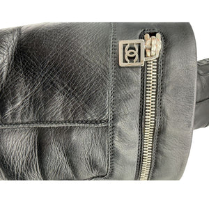 Chanel Leather Mid-Calf Moto Boots – Size 40.5