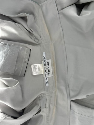 Chanel Identification Pale Grey Zip Jacket – FR 44
