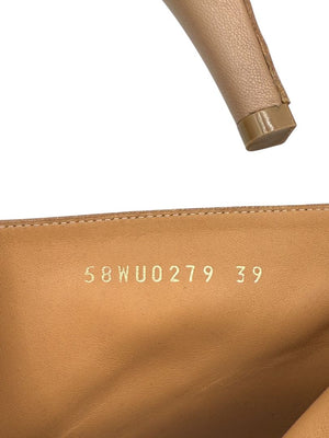 Maison Martin Margiela Nude Leather Booties – Size 39