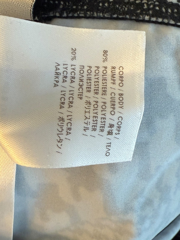 Alexander McQueen Graphic Patchwork Leggings – Size Medium