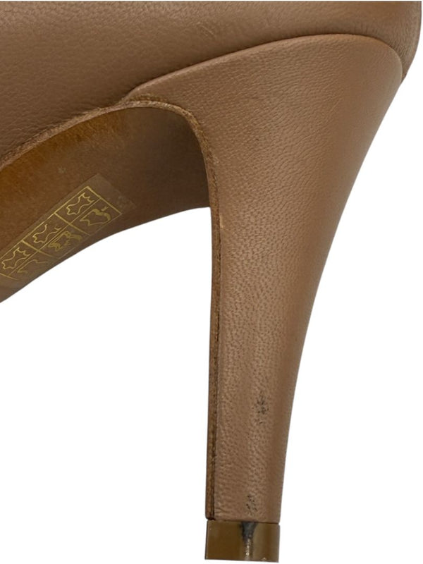 Maison Martin Margiela Nude Leather Booties – Size 39