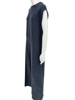 Balenciaga Black Sleeveless Wide-Leg Jumpsuit – Size FR 36