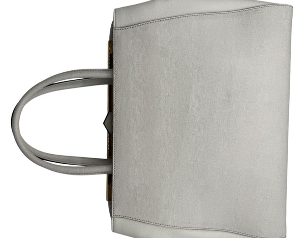 Fendi Vitello Elite 2Jours Tote in White