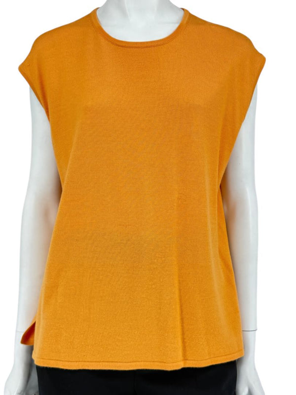 Shamask Tangerine Cashmere & Silk Twin Set – Size 2