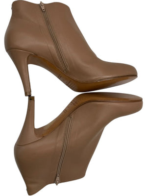 Maison Martin Margiela Nude Leather Booties – Size 39