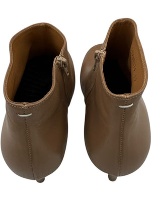 Maison Martin Margiela Nude Leather Booties – Size 39