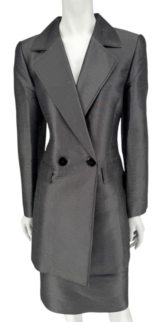Linda Allard for Ellen Tracy Hematite Skirt Suit – Size 6 (NWT)