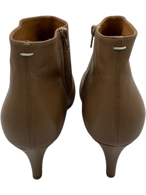 Maison Martin Margiela Nude Leather Booties – Size 39
