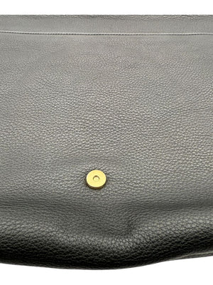Lanvin Leopard Print Pony Hair Clutch