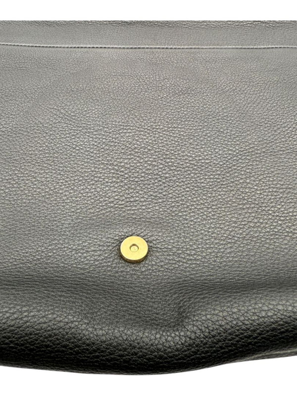 Lanvin Leopard Print Pony Hair Clutch