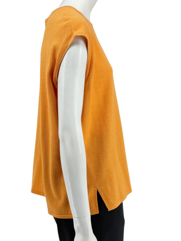 Shamask Tangerine Cashmere & Silk Twin Set – Size 2