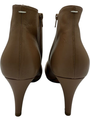 Maison Martin Margiela Nude Leather Booties – Size 39