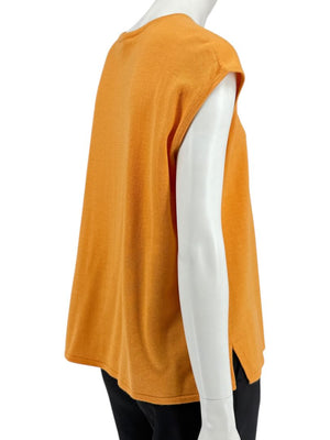 Shamask Tangerine Cashmere & Silk Twin Set – Size 2