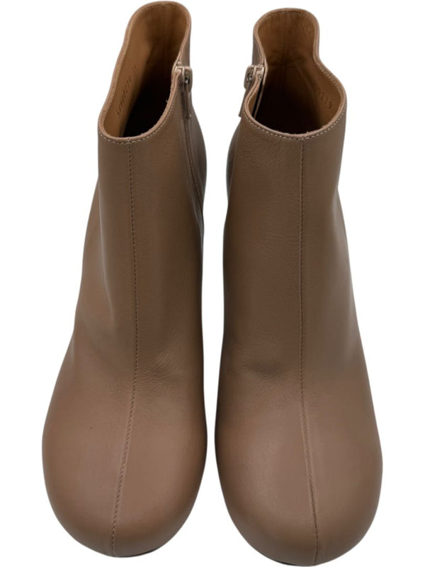 Maison Martin Margiela Nude Leather Booties – Size 39