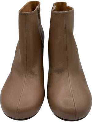 Maison Martin Margiela Nude Leather Booties – Size 39