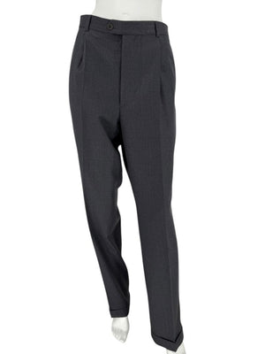 Armani Collezioni Men’s Virgin Wool Dress Trousers – Size 34