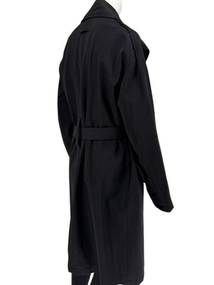 Jean Paul Gaultier Homme Black Belted Trench Coat – Size IT 50 / US 40