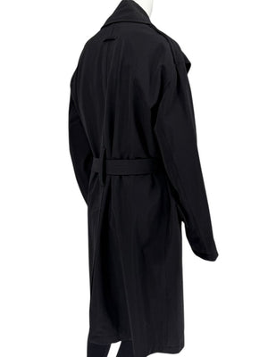 Jean Paul Gaultier Homme Black Belted Trench Coat – Size IT 50 / US 40