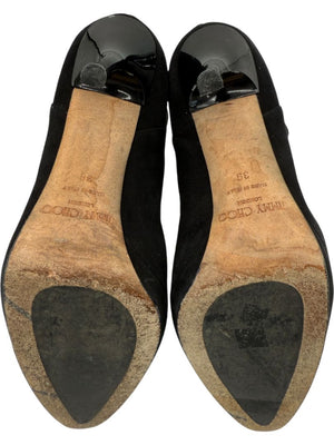 Jimmy Choo Black Suede Ankle Booties – Size 39