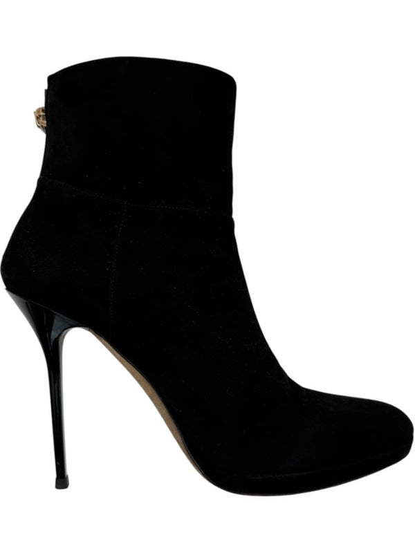 Jimmy Choo Black Suede Ankle Booties – Size 39