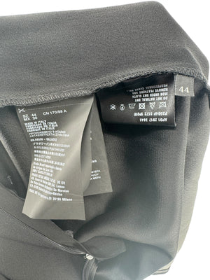 Prada S/S 2017 Ostrich Feather Crepe de Chine Dress