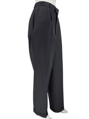 Armani Collezioni Men’s Virgin Wool Dress Trousers – Size 34