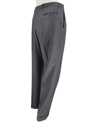 Armani Collezioni Men’s Virgin Wool Dress Trousers – Size 34