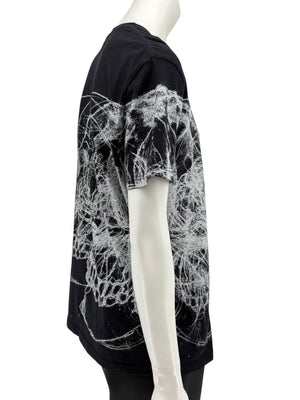 Alexander McQueen Men’s Skull Graphic T-Shirt – Size S