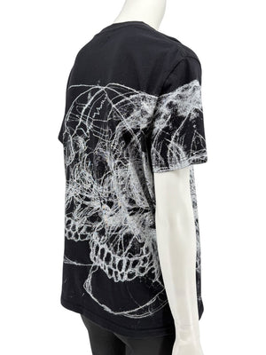 Alexander McQueen Men’s Skull Graphic T-Shirt – Size S
