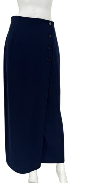 Lauren Ralph Lauren Navy Wool Blend Skirt Suit – Size 6 (NWT)