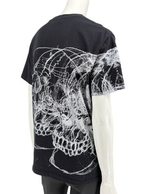 Alexander McQueen Men’s Skull Graphic T-Shirt – Size S