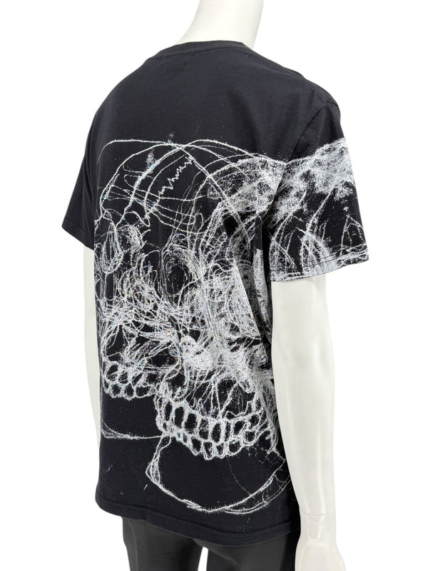 Alexander McQueen Men’s Skull Graphic T-Shirt – Size S