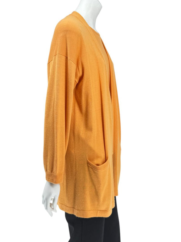Shamask Tangerine Cashmere & Silk Twin Set – Size 2