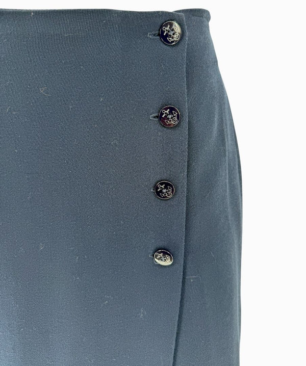 Lauren Ralph Lauren Navy Wool Blend Skirt Suit – Size 6 (NWT)