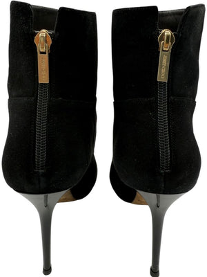 Jimmy Choo Black Suede Ankle Booties – Size 39