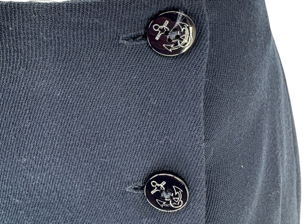 Lauren Ralph Lauren Navy Wool Blend Skirt Suit – Size 6 (NWT)