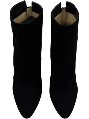 Jimmy Choo Black Suede Ankle Booties – Size 39