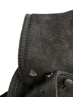 Christian Dior "Spy Low Boot" Leather & Suede Ankle Boots – Size 36