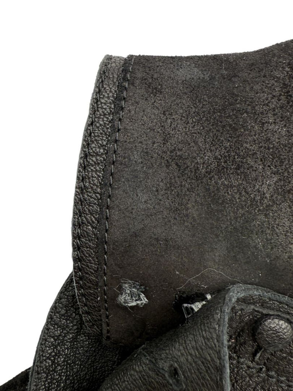 Christian Dior "Spy Low Boot" Leather & Suede Ankle Boots – Size 36