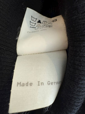 Rena Lange Women’s Black 100% Cashmere Turtleneck Sweater – Size L