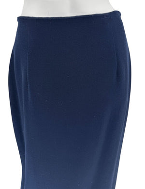 Lauren Ralph Lauren Navy Wool Blend Skirt Suit – Size 6 (NWT)