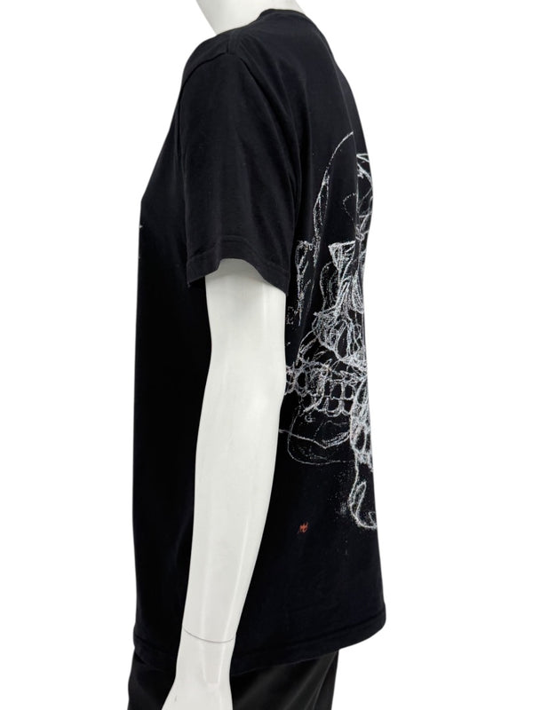 Alexander McQueen Men’s Skull Graphic T-Shirt – Size S