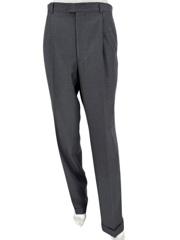 Armani Collezioni Men’s Virgin Wool Dress Trousers – Size 34