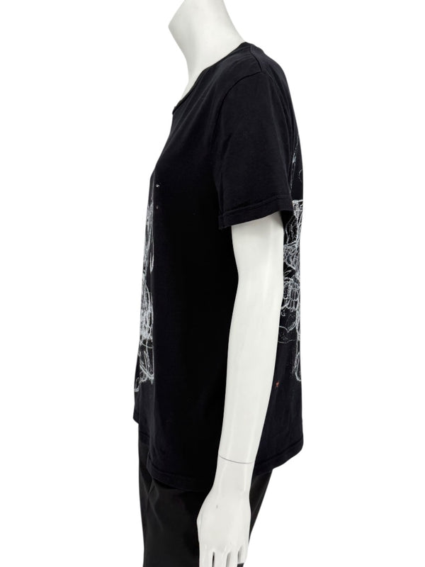 Alexander McQueen Men’s Skull Graphic T-Shirt – Size S