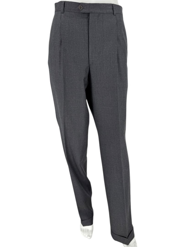 Armani Collezioni Men’s Virgin Wool Dress Trousers – Size 34