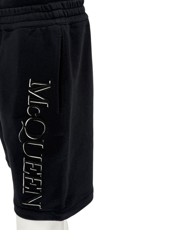 Alexander McQueen Men’s Logo Embroidered Sweat Shorts – Size L (Men's)