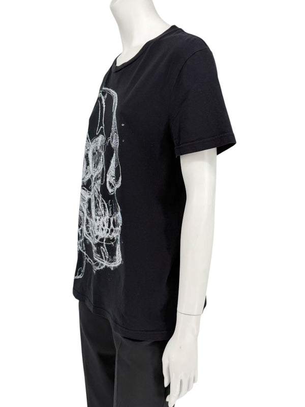 Alexander McQueen Men’s Skull Graphic T-Shirt – Size S