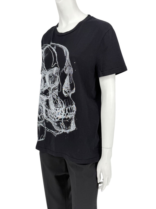 Alexander McQueen Men’s Skull Graphic T-Shirt – Size S